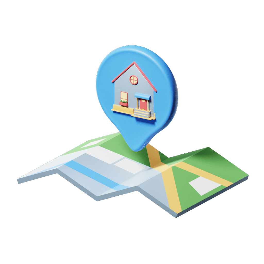 Get A Cash Offer 10 Map with a pin icon